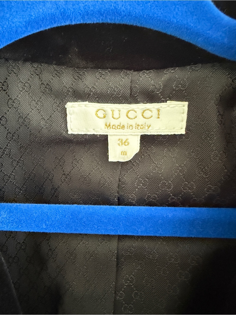 Gucci Boys Black Velvet Blazer 3T Like New Authentic Italian Luxury - Picture 5 of 5